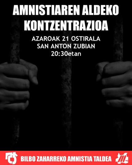 AMNISTIAREN ALDEKO KONTZENTRAZIOA