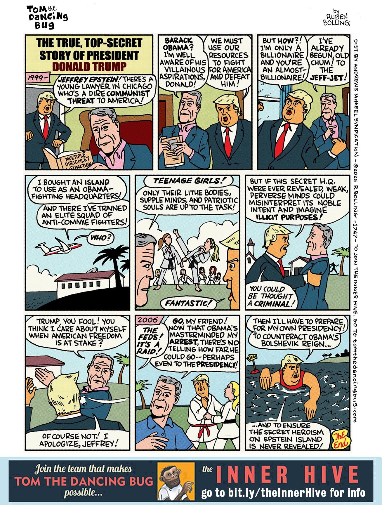 The True Top-Secret Story of President Donald Trump. Epstein and Trump as heroes.