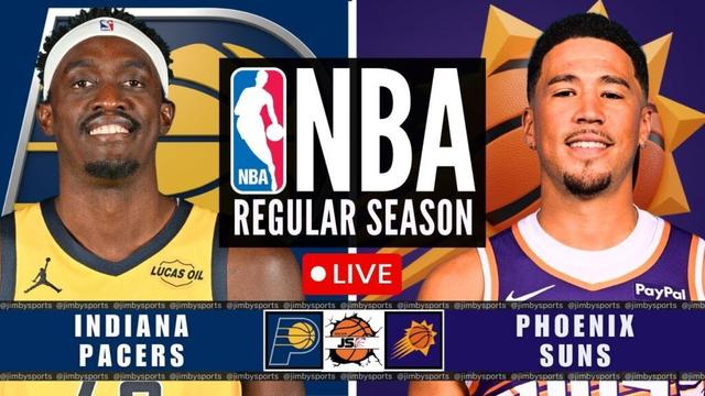NBA LIVE Today: Indiana Pacers vs Phoenix Suns | Play‑by‑Play, Scoreboard & Stats