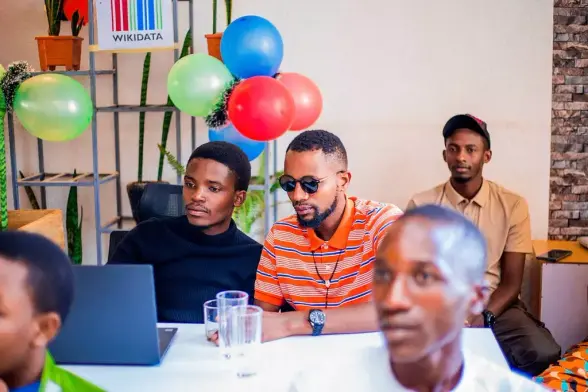 Wikidata’s_13th_birthday_celebration_in_Rwanda_35 Annick green
CC BY 4.0