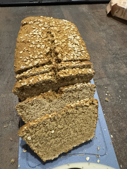 Haferbrot selbstgebacken