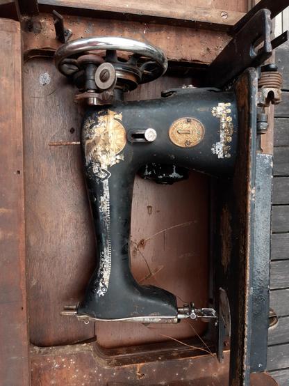 Photo de la machine à coudre