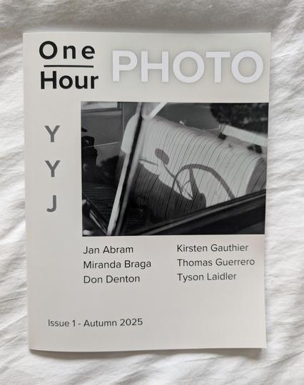 Photo of the cover of our zine