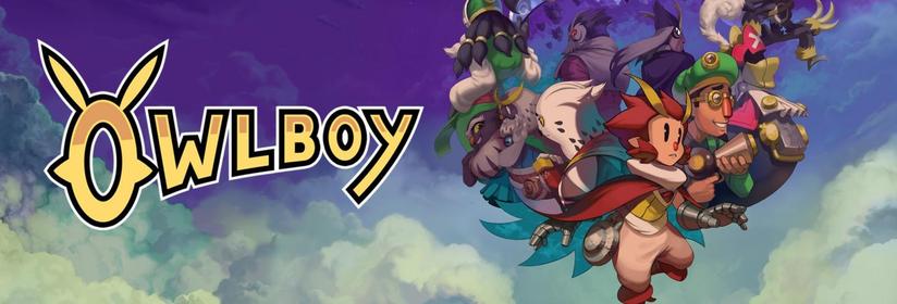 Owlboy bideojokoko pertsonaien irudia, Otus protagonista aurrean dela.