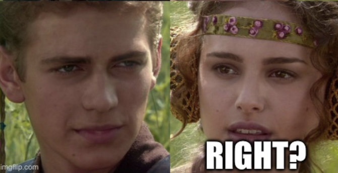 for the better- right? meme