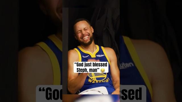 Warriors locker room after Steph drops 49 PTS 😅 (via @warriors)