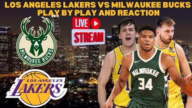 *LIVE* |  Lakers Vs Bucks Play By Play & Reaction #nba