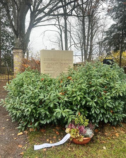 Grab auf dem Jüdischen Friedhof in Ellwangen