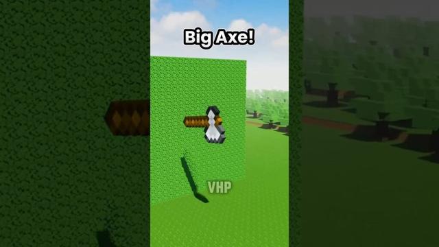 Upgrading The Axe Until It Reaches The End! #Minecraft #Teardown