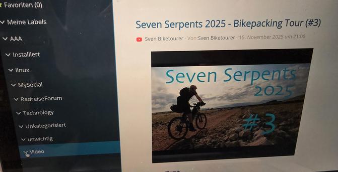 Neues YT Video von Sven BT