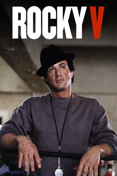 Movie poster for Rocky V