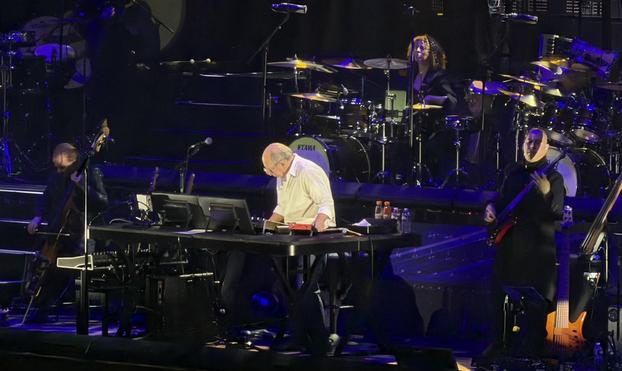 Hans Zimmer on stage for The Next Level.