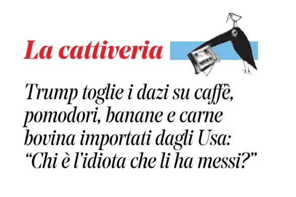 Trump toglie i dazi su caffè, pomodori, banane e carne bovina importati dagli Usa: "Chi è l'idiota che li ha messi?"