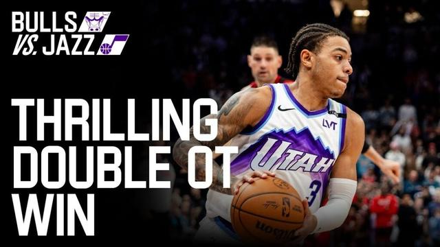 Lauri drops 47 in DOUBLE OT WIN 😱 🔥 | UTAH JAZZ