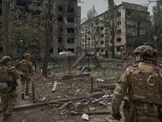 National Police of Ukraine’s White Angels unit in Pokrovsk, Donetsk Oblast, Ukraine, summer 2025