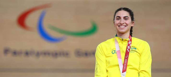 Paige Greco en los juegos paralímpicos de Tokyo. / Kiyoshi Ota