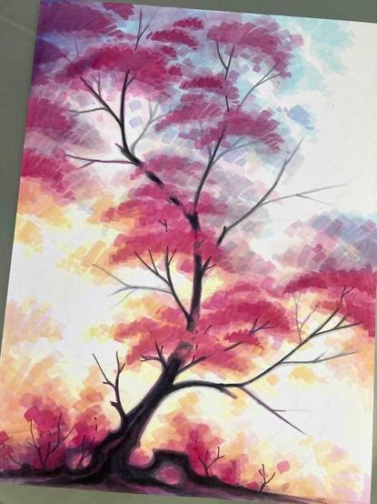 colourful tree