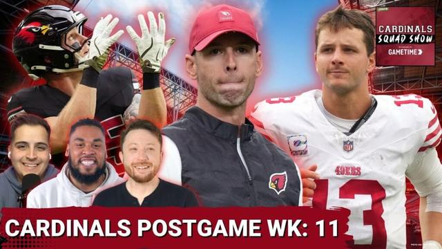CARDINALS SQUAD SHOW:The Arizona Cardinals GET ANNIHILATED By The 49ers, Are Changes Imminent?