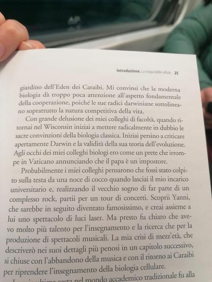 Una pagina de "La biologia delle credenze", di Bruce H. Lipton