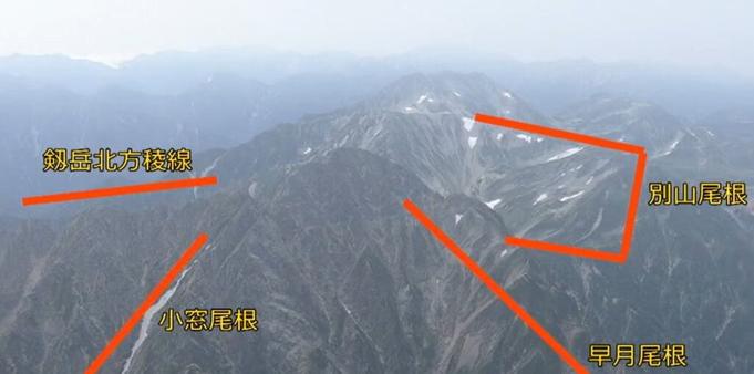 「同行者の姿が見えなくなった」北アルプス剱岳 下山中の女性 滑落か　標高約2060mの雪渓で遺体発見、身元の確認進める　富山・上市町（チューリップテレビ） - Yahoo!ニュース