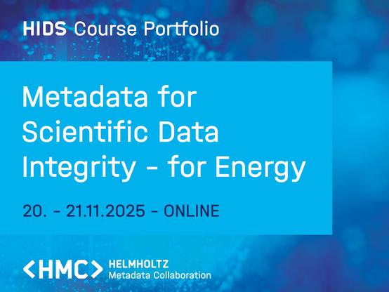 Don’t miss this week’s HMC training: Metadata for Scientific Data Integrity – A 5 Step Training taking place in only 2 days!