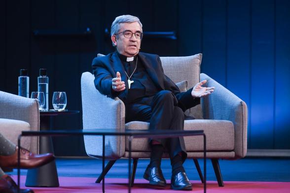 Imagen de archivo de Luis Argüello, presidente de la Conferencia Episcopal Española (CEE). (Gustavo Valiente/Europa Press via Getty Images)