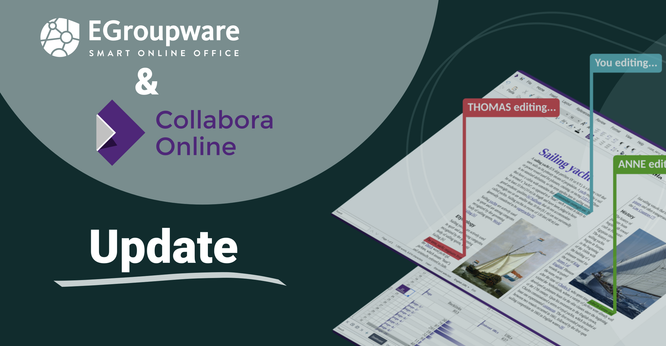 Graphic EGroupware & Collabora Online Update