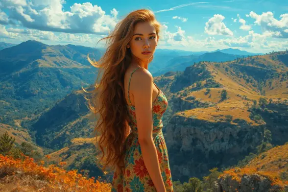 Prompt:  young woman, beautiful face, standing, great body, gorgeous figure, long legs, pretty eyes, long hair, Vinux Linux distribution style, beautiful background, magnificent scenery, Georgia O’Keeffe style, HD, sharp focus, stunningly beautiful, abstract expressionist painting, energetic brushwork, bold colors, abstract forms, expressive, emotional

Negative prompt: realistic, photorealistic, low contrast, plain, simple, monochrome, extra eyes, bad eyes, ugly eyes, imperfect eyes, deformed pupils, deformed iris, cross-eyed, poorly drawn face, bad face, fused face, ugly face, worst face, unrealistic skin texture, out of frame, poorly drawn hands, cloned face, double face, blurry, bad quality

Text model: gemma3

Image model: MoxieFlux1DS