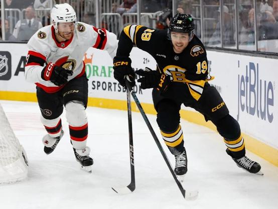Flames claim John Beecher off waivers from Boston Bruins