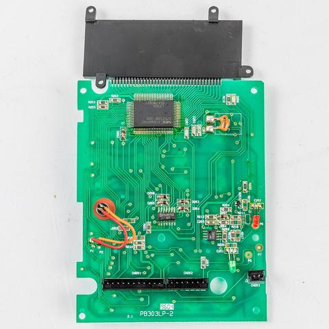 Platine in grün dem Display im oberen Bereich