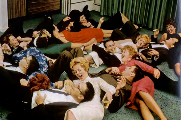 1959 Group Leisure Moment