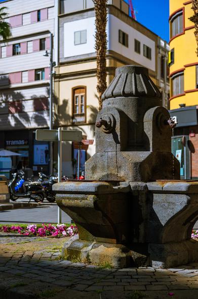 Fountain at La Aguadora de Santa Cruz, Santa Cruz de Tenerife, Canary Islands 
Captured by Komeil Karimi