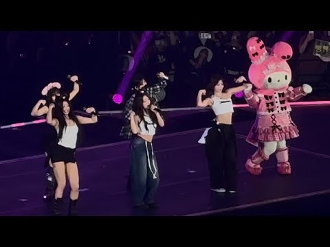 LE SSERAFIM first performed “Kawaii” at Tokyo Dome with MyMelody