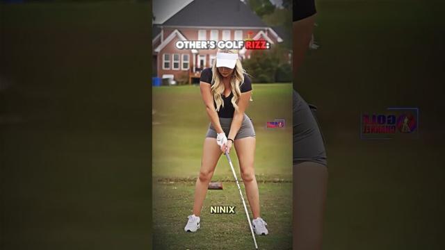 Golf Girls Rizz vs This Crazy Guy ⛳️ #shorts