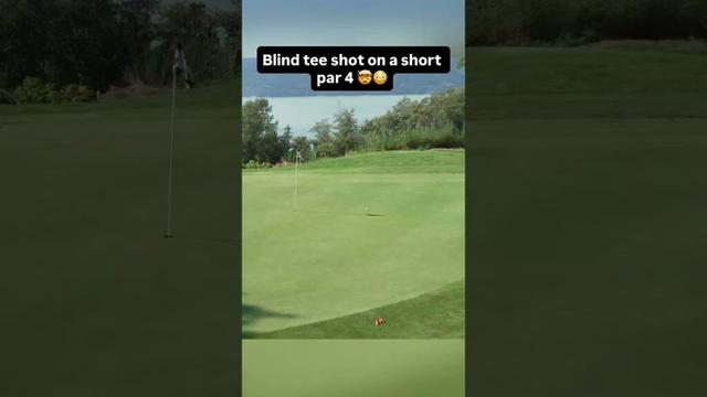 Blind tee shot on a par 4 #noobsplaygolf #golfgirlgames #golfcourse #golfer #golfdomgolf