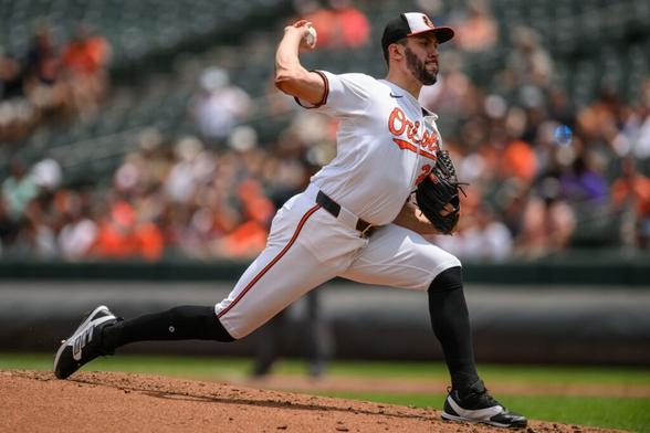 The Orioles traded Grayson Rodriguez to the Angels for Taylor Ward on Tuesday.