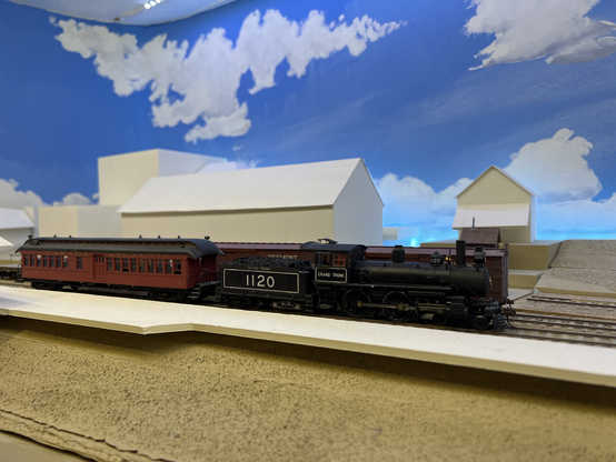 4-4-0 GTR 1120 and combine #2 prepare to depart Pembroke.