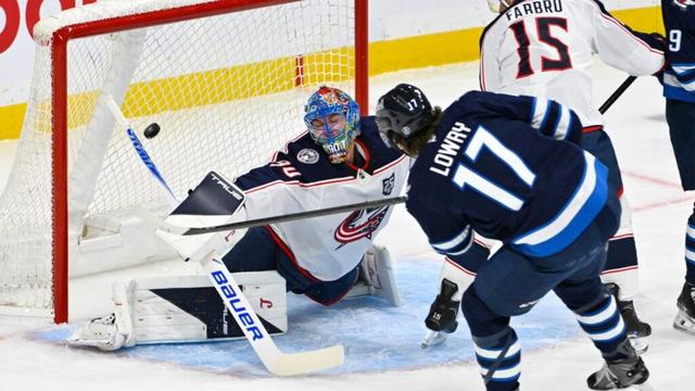 Mark Scheifele has 3 assists to lead Jets over Blue Jackets 5-2