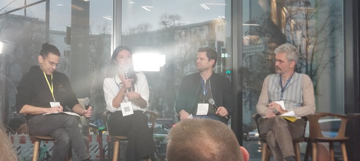 Blurry photo of the panel)