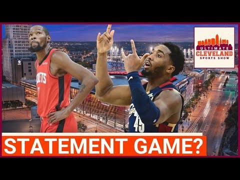 The Cleveland Cavaliers can make a STATEMENT to the NBA against the Rockets on National TV