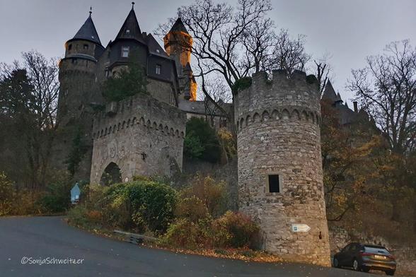 Eine Ecke von Schloss Braunfels