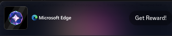 Microsoft Edge - Get Reward!
