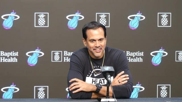 Erik Spoelstra Talks Miami Heat Getting Bam Adebayo Back and Why He's Using Challenge More This Year