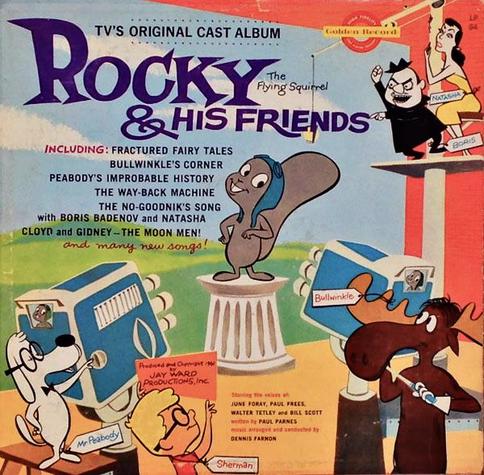 The 1961 cast album of ROCKY & HIS FRIENDS from Golden Records.