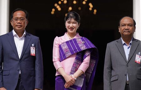 Japan Princess Aiko Visits Ancient Lao Capital