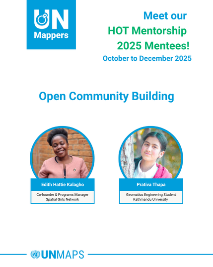 2 mentees in Open Community Building Track