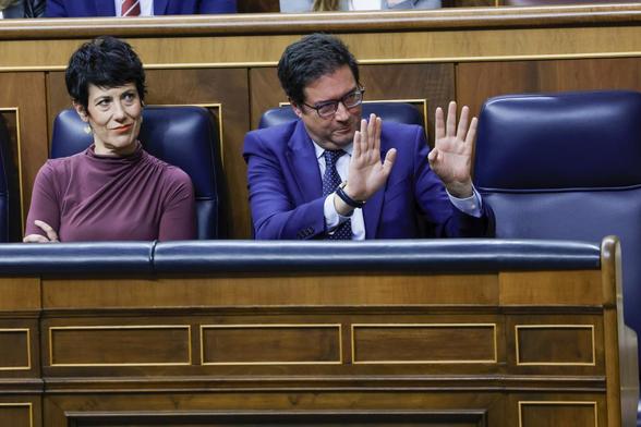 El ministro para la Transformación Digital y de la Función Pública, Óscar López, en una imagen de archivo en el Congreso. (EFE/ ZIPI ARAGON)