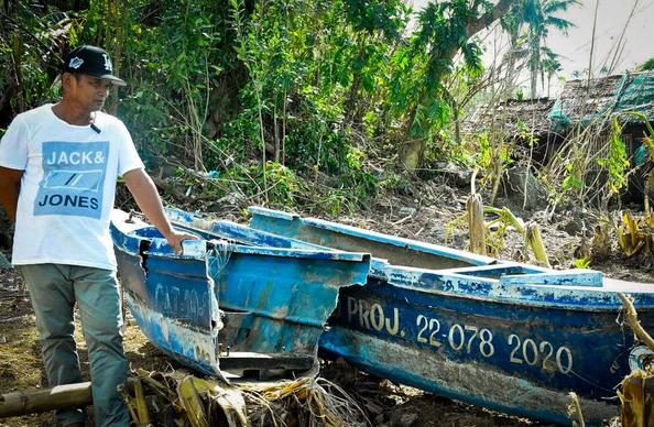 <p>CATANDUANES, Philippines – A week after <a href="https://www.rappler.com/philippines/weather/tropical-cyclone-uwan-forecast-track-wind-signals-rain-damage-relief-updates-november-2025/">Uwan (Fung-wong)</a> affected Catanduanes, the provincial government said the total damage left by the super typhoon had so far reached P5.74 billion. </p>



<p>Based on figures posted by Catanduanes Governor Patrick Azanza and confirmed by the Provincial Disaster Risk Reduction and Management Office (PDRRMO), the province incurred damage in infrastructure, agriculture, and non-infrastructure properties worth P4.21 billion, P1.45 billion, and P79.55 million, respectively.</p>



<p>“Uwan’s intense rainfall, which was dumped on Catanduanes for one and a half days, was equivalent to a month’s worth of rain. That’s why it really loosened the soil of some of our mountains, causing landslides and even flash flooding in some areas,” said Azanza, describing Uwan’s wrath in the province.</p>



<p>Uwan has affected over 63,798 families or 214,964 individuals across the province’s various towns that continue to ask for help in the super typhoon’s aftermath. (READ: <a href="https://www.rappler.com/philippines/luzon/typhoon-uwan-victims-bicol-appeal-help/">‘We lost everything’: Displaced Uwan victims in Bicol plead for help</a>)</p>



<p>The data, according to the PDRRMO, was sourced from consolidated reports provided by municipal DRRMOs and the Disast