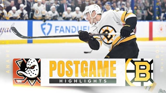 CONDENSED GAME: Boston Bruins vs. Anaheim Ducks - 11/19/2025
