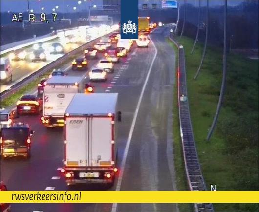 Verkeer rijst weer over alle rijstroken